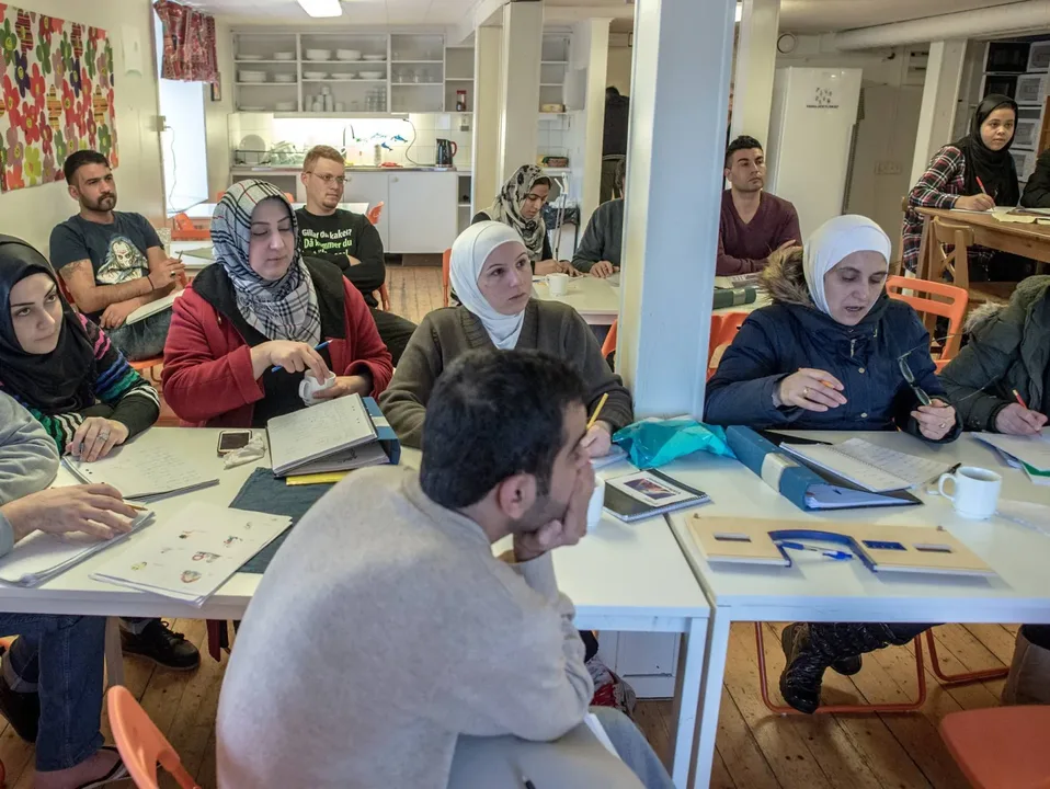 Protest against fake Iranian Unions in Sweden