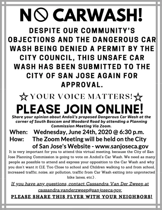 Opposing the Construction of a Fully Automated Car Wash