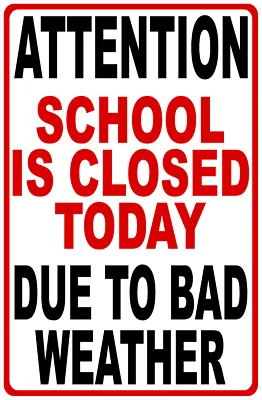 NO SCHOOL AT TROY TOMORROW