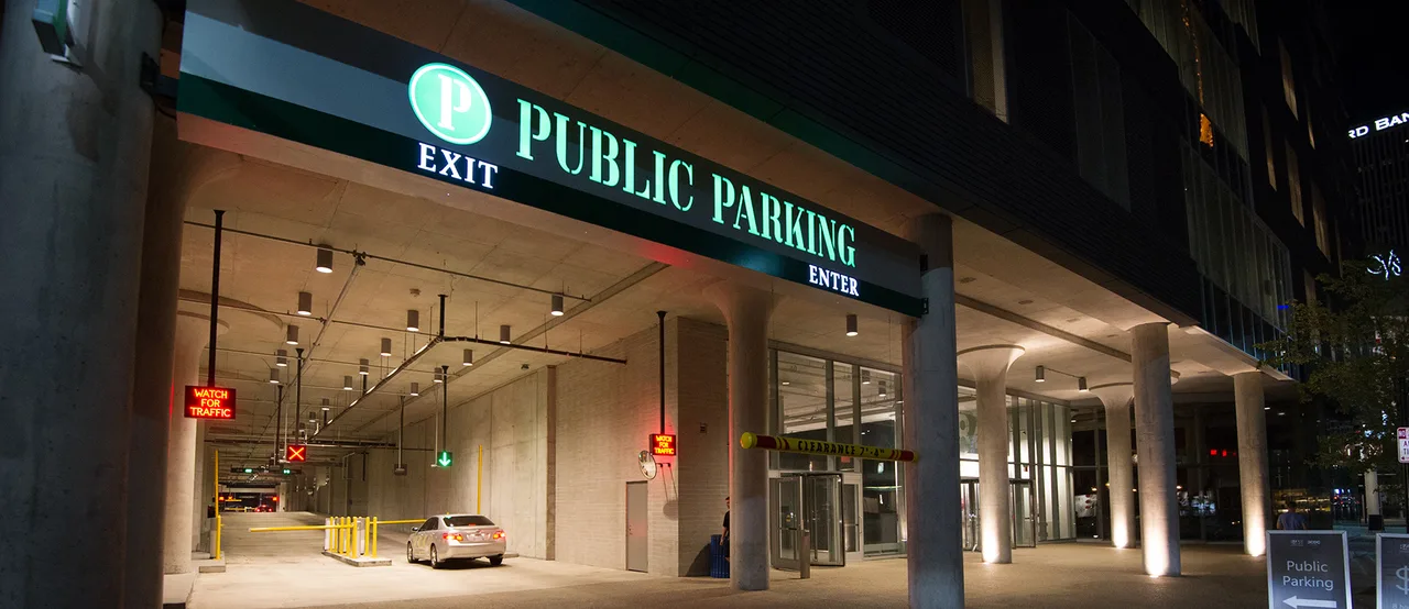 Safe Monthly parking at the Metropolitan