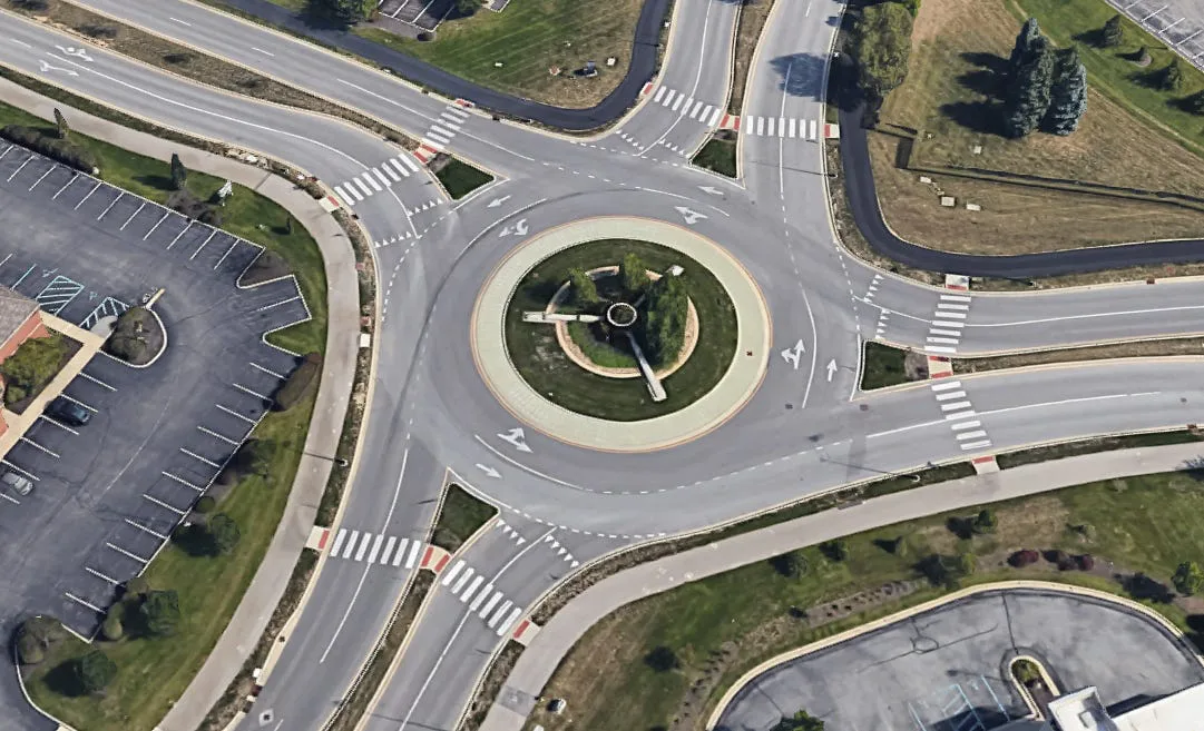 St. Athan/Gileston roundabout
