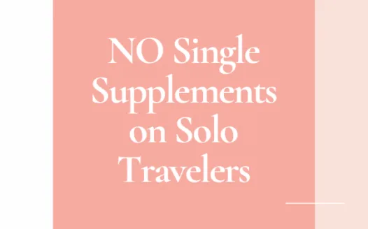 Eliminate Single Supplement for Solo Travelers