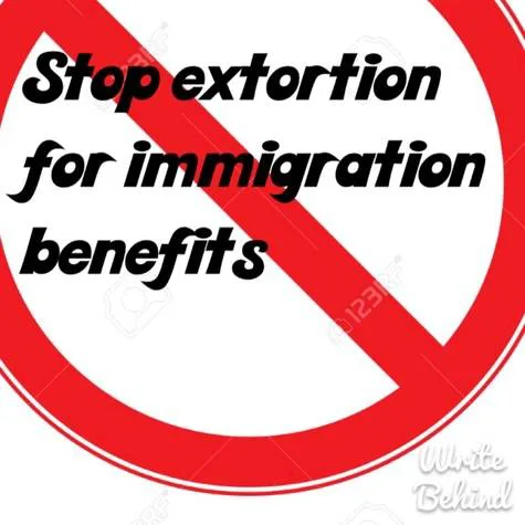Stop Extortion against women from men who use them for gaining residency, a easy life and to help other women! ,