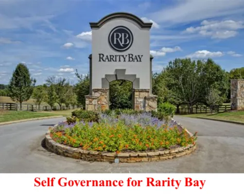 Rarity Bay - Self Governance