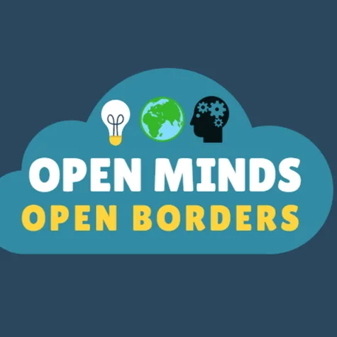 Open minds-Open borders. 