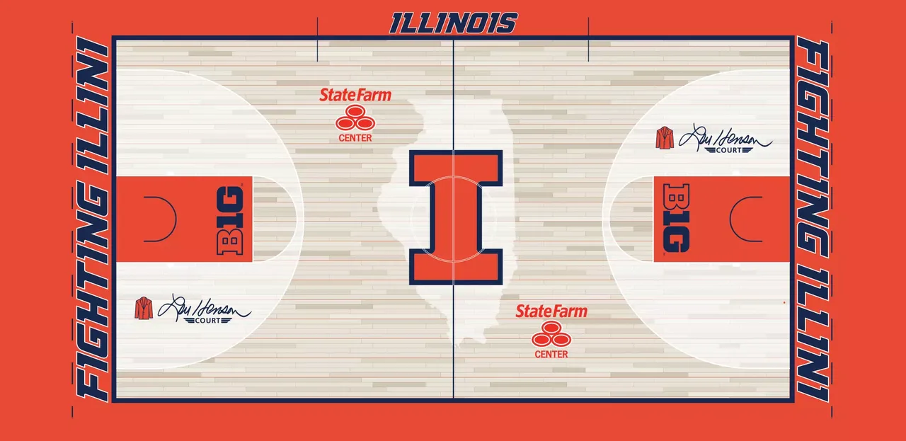 Name the Court for Lou Henson