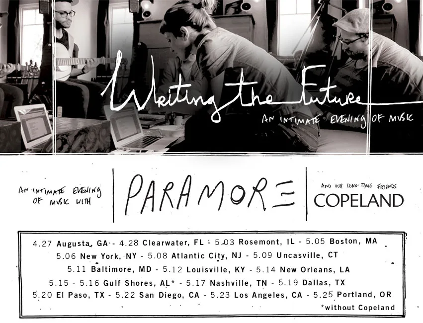Bring Paramore's "Writing The Future" to Minnesota!