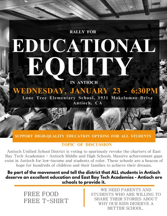 Education Equity For All In Antioch