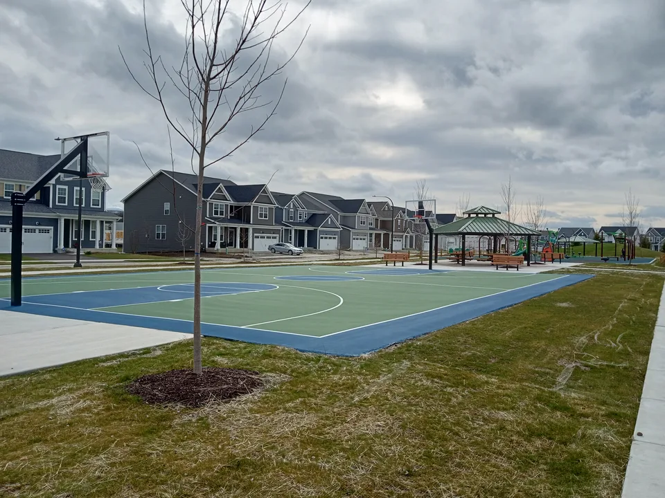Netball Court at Bacontown