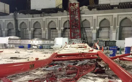 Against Saudi Arabia as custodian of two holy mosque
