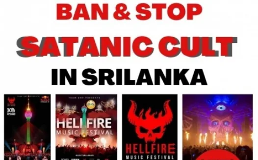 Ban & Stop Satanic Cult in Sri Lanka