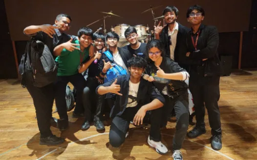 Band performance for IVWS Children's day