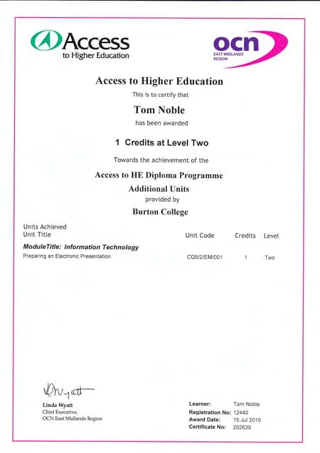 Raise more credits for all access courses in uk!!! Keep the UNI places safe