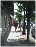 Say "NO"  to stamped concrete in Downtown Allentown, NJ