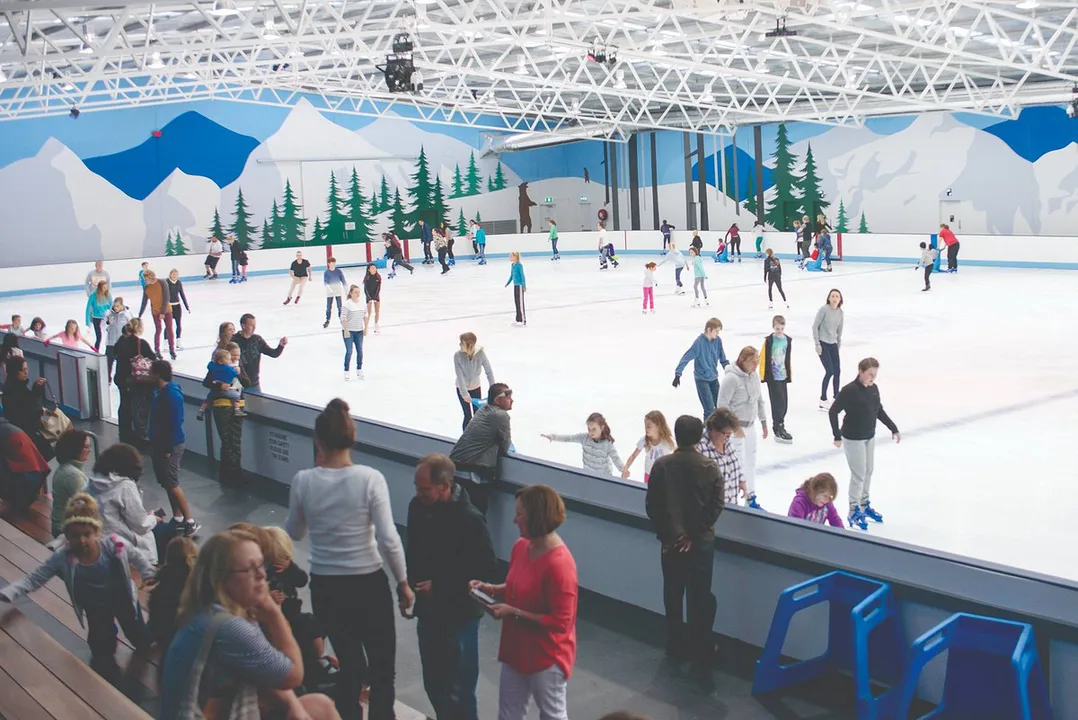Ice Skating on the Sunshine Coast Qld Aus