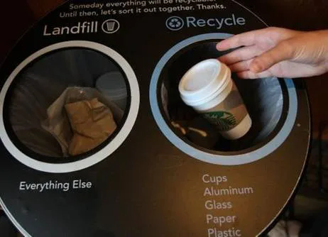 New Recycling Initiative at Yorktown High School! Replace every trash bin with a new integrated recycling and trash disposal bin!