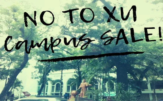 NO TO XAVIER ATENEO SALE