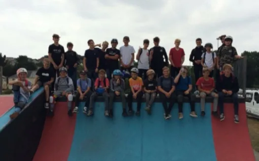 Lights at Saltmill skatepark