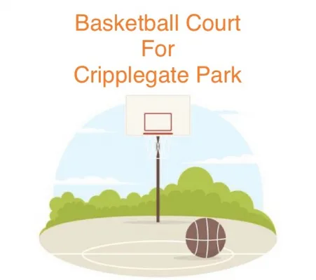 A Basketball Court For Cripplegate Park supported by the Worcester Wolves Academy