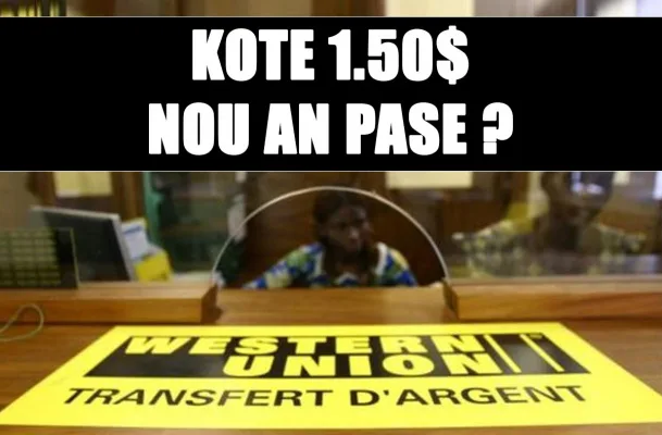 Where the $1.50 fee on money transfer to Haiti goes?