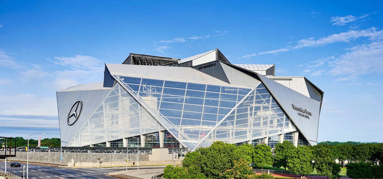 Castleberry Hill Representation on Falcons Stadium