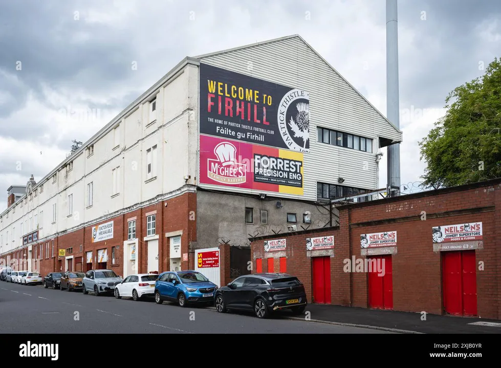 Build a massive golden statue of Conrad Balatoni at Firhill