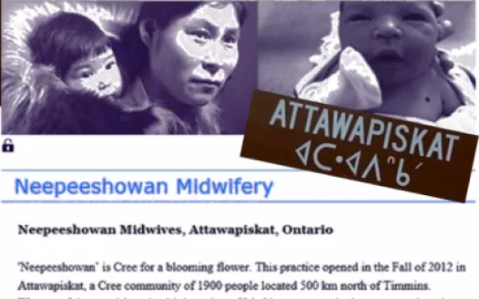 Don't Limit Our Midwives in Attawapiskat!