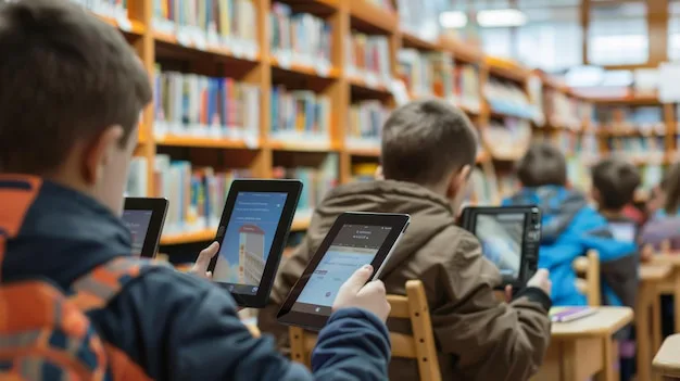 100% DIGITAL BOOKS IN OUR SCHOOL