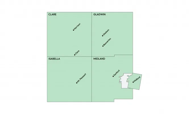 Gladwin-Midland United