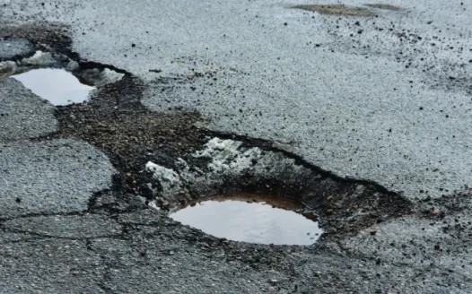 No potholes in Lawrence