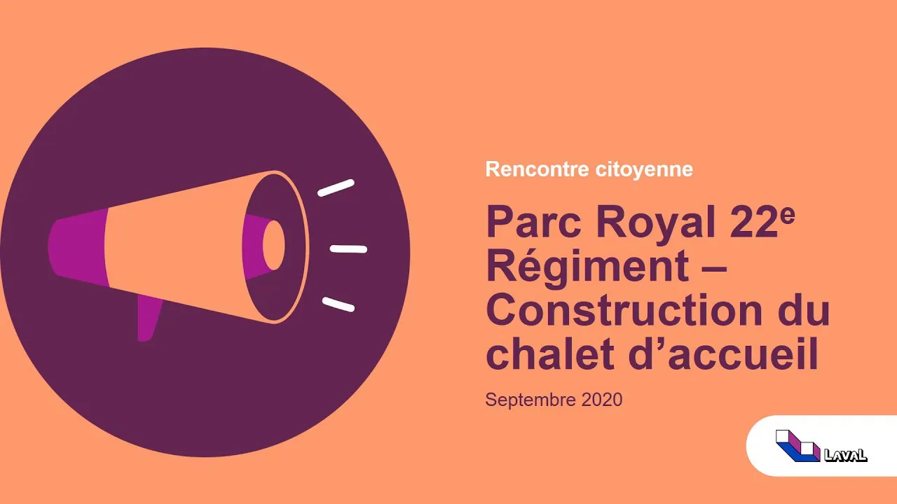 Chalet au parc du Royal 22e Régiment