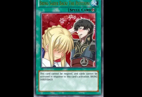 Let Saber into the next Murder Games!