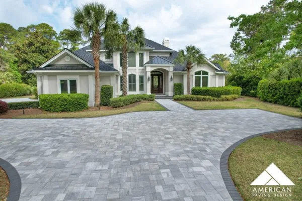Allow paver driveways & walkways in Mitchell Ranch South