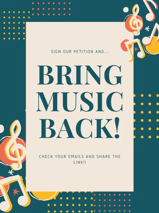 Bring Music Back to Cache High School!!