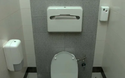 Toilet Seat Covers in WeWork Building
