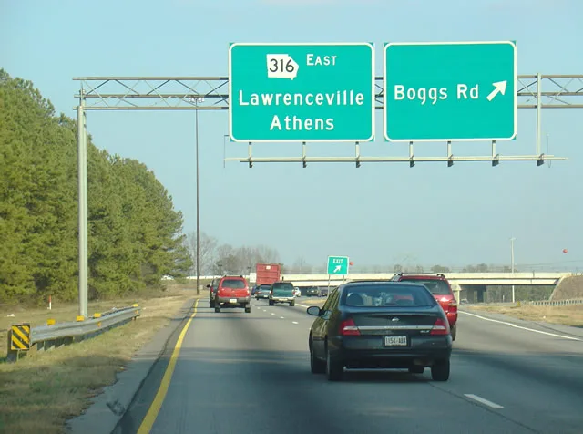 Turn GA 316 into a limited access highway w/ no tolls! 
