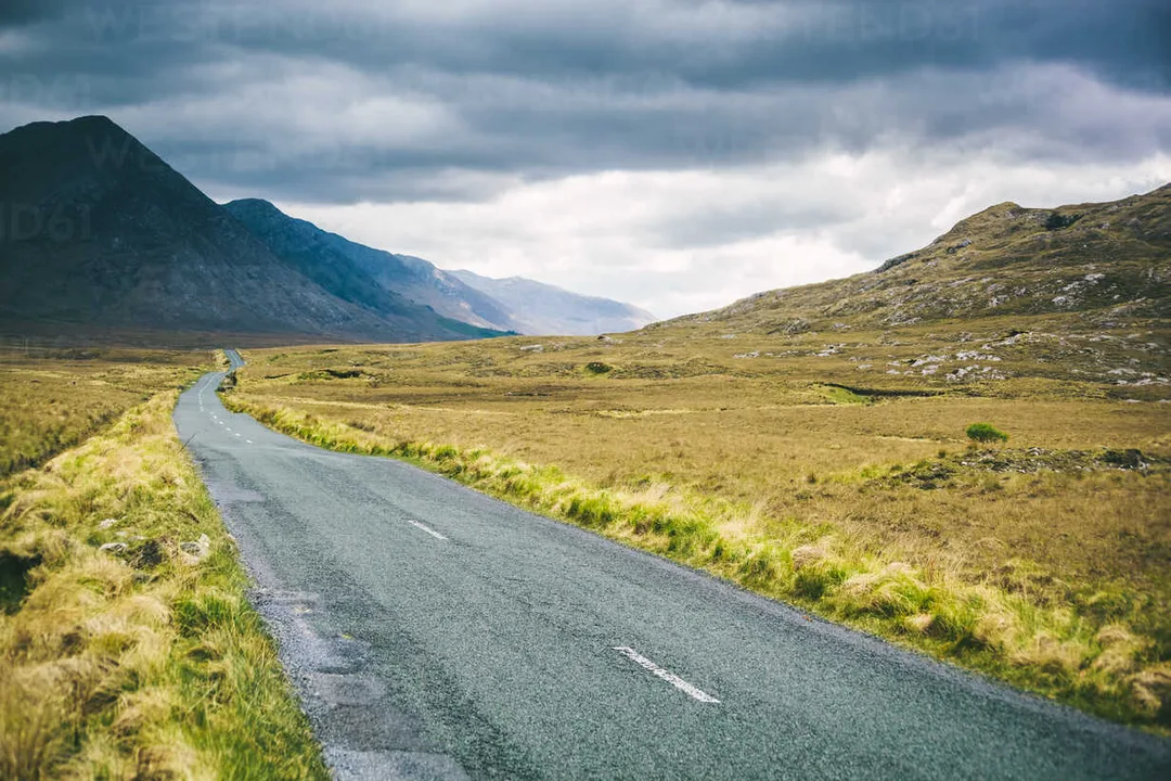 No dual carraigeway in Connemara, Ireland