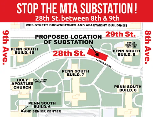 Stop the 28th Street Substation
