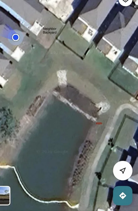 Illegal Fence at 6522 Audubon Trail, Lake Worth FL 33449