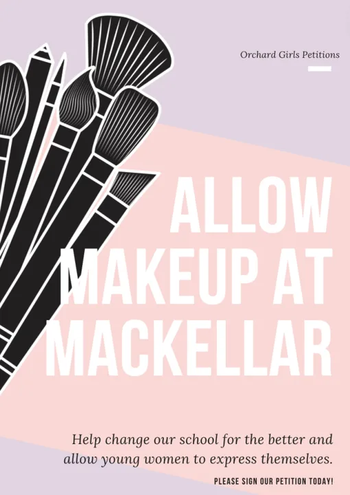 Allow makeup at Mackellar!