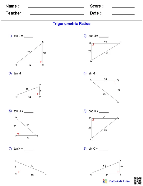 redo trigonometry internal