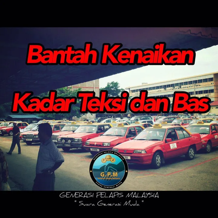 Rakyat Malaysia Menentang Kenaikan Tambang Pengangkutan Awam