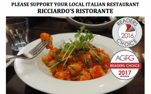 Help Save Local Small Business: Ricciardo's Ristorante