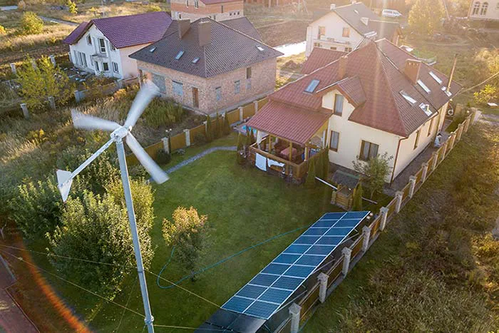 NO WIND TURBINE IN RESIDENTIAL AREA