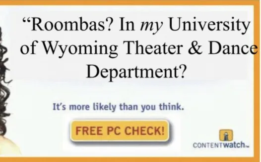 Roombas for UW Theater & Dance Department 2019
