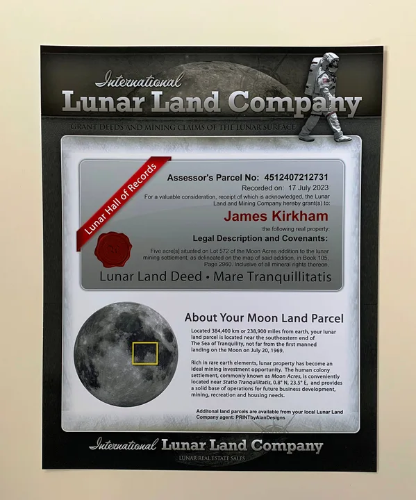 Stop selling land on the moon