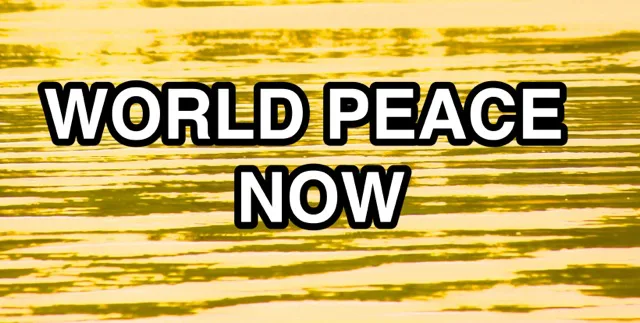 WORLD PEACE NOW