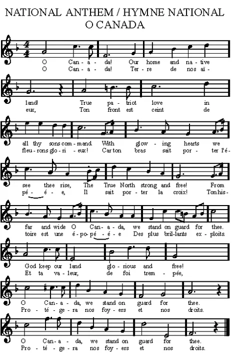remove "God" from the Canadian National Anthem