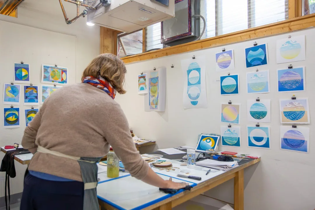 Printing for art, media and design students