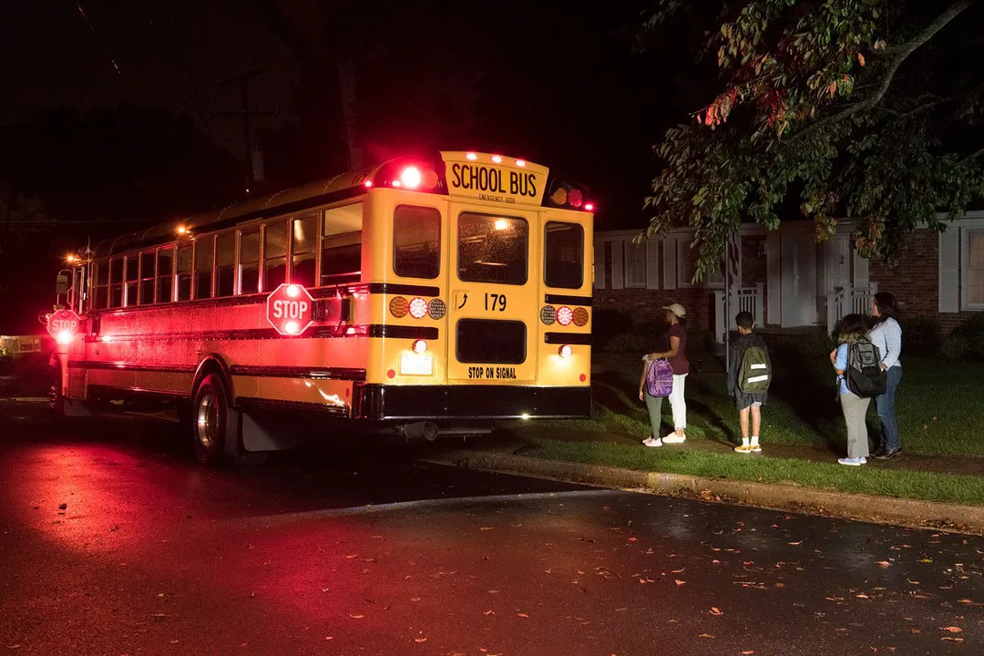 camera's on the outside of school buses